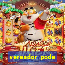 vereador pode patrocinar time de futebol